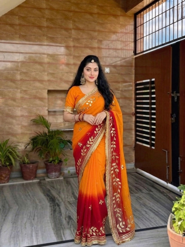Royal Georgette Saree