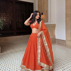 Leheriya Lehenga