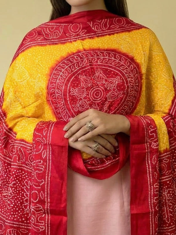 Gajji Silk Dupatta