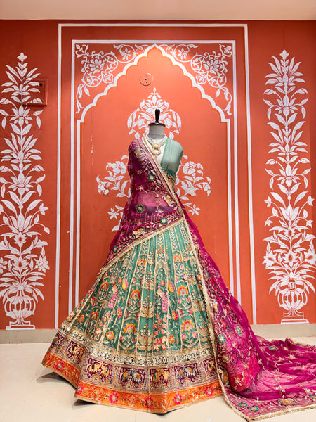 Rajwadi Lehenga