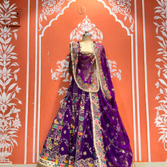 Rajwadi Lehenga