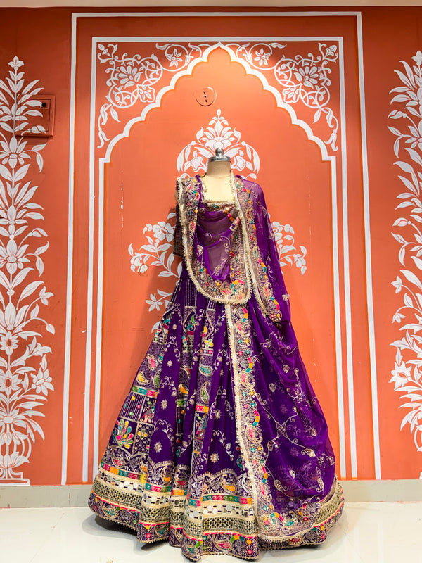 Rajwadi Lehenga