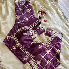 Aangi Gazi Silk Blouse