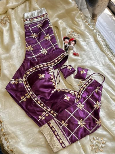 Aangi Gazi Silk Blouse