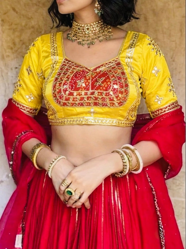 Aangi Gazi Silk Blouse