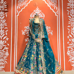 Rajwadi Lehenga