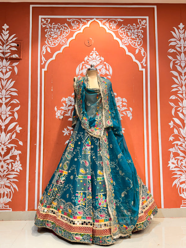 Rajwadi Lehenga