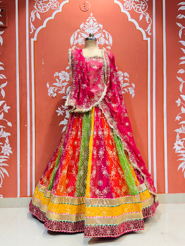 Rajwadi Lehenga