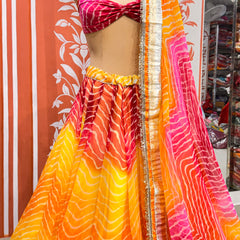 Leheriya Lehenga