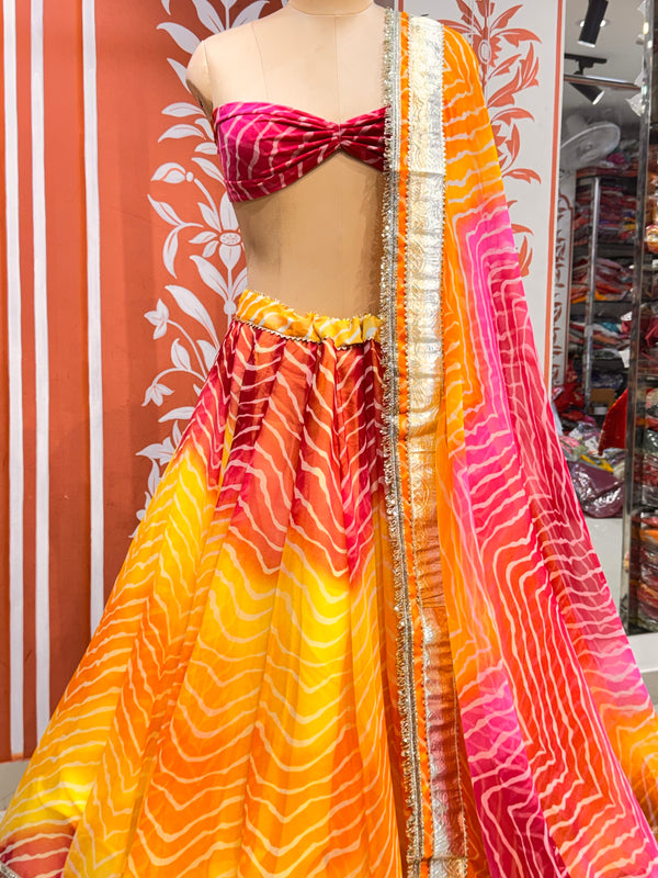 Leheriya Lehenga