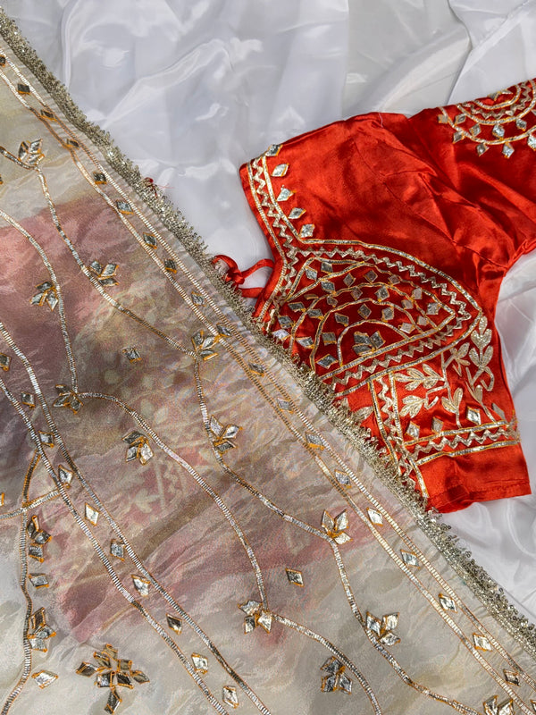 Cosmos Tissue Silk Saree