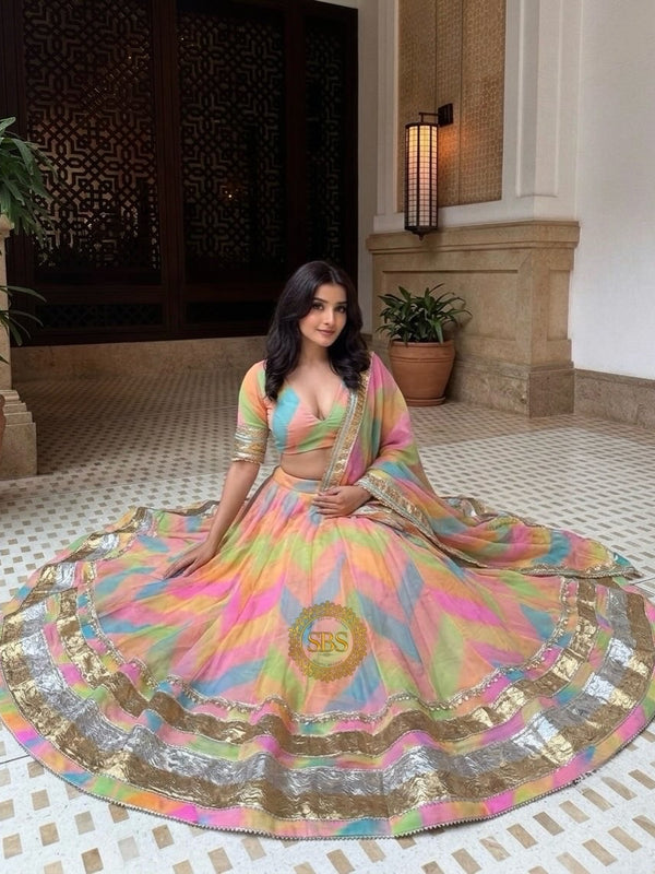 Leheriya Lehenga