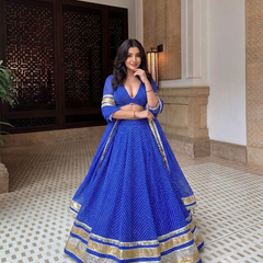 Leheriya Lehenga