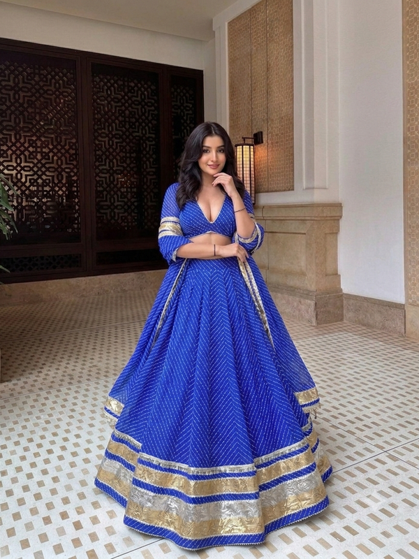 Leheriya Lehenga