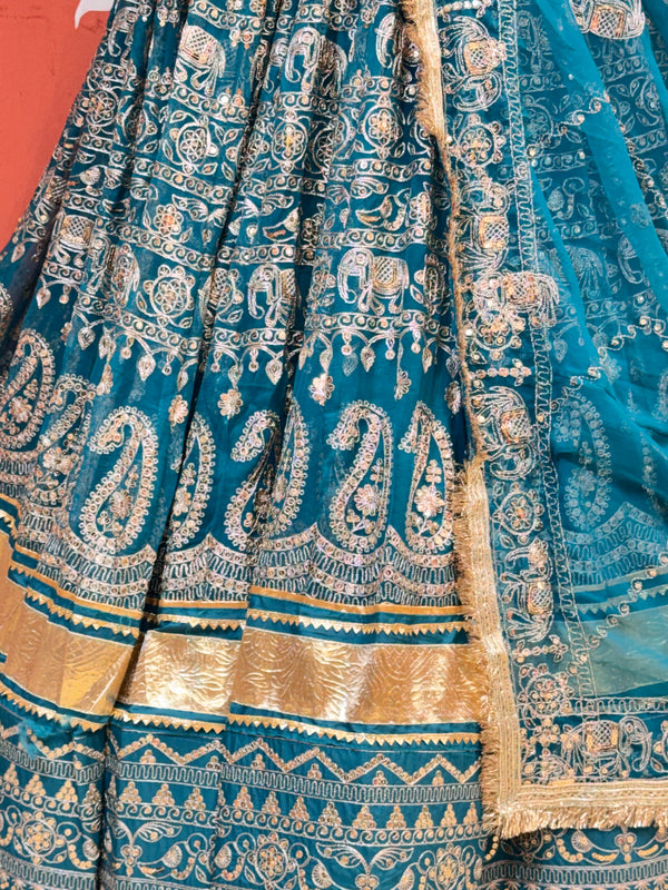 Rajwadi Lehenga