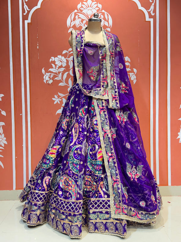 Rajwadi Lehenga