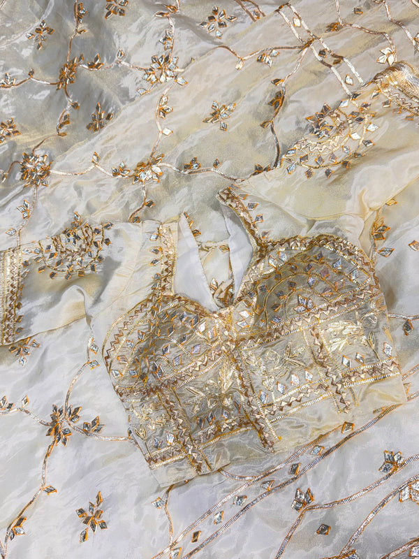 Cosmos Tissue Silk Saree