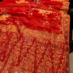 Pure Khaddi Georgette Saree