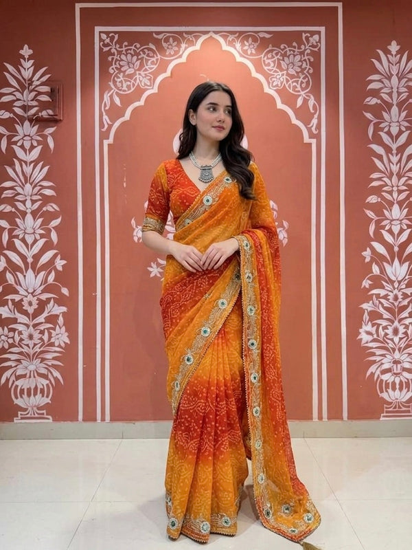 Royal Georgette Saree