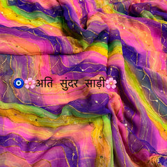 Leheriya Saree