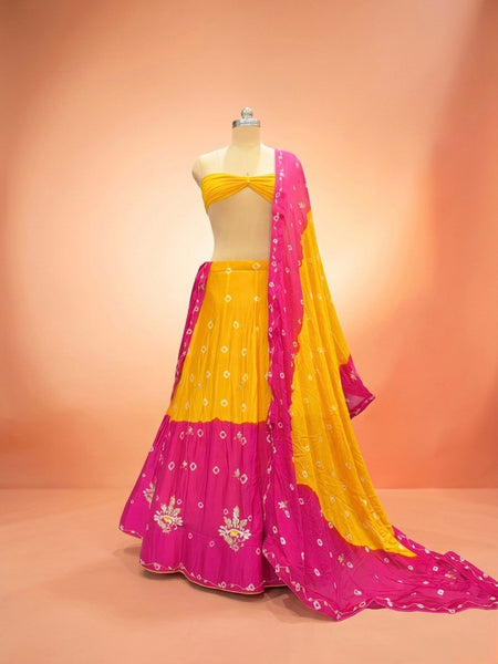 Chinon Bhandej Lehenga