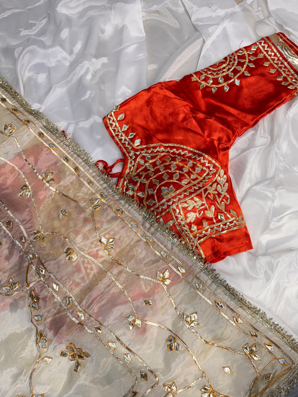 Cosmos Tissue Silk Saree