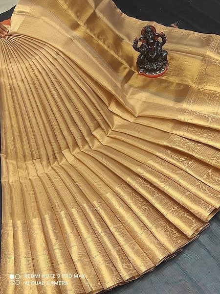 BANARSI GOLDEN SAREE