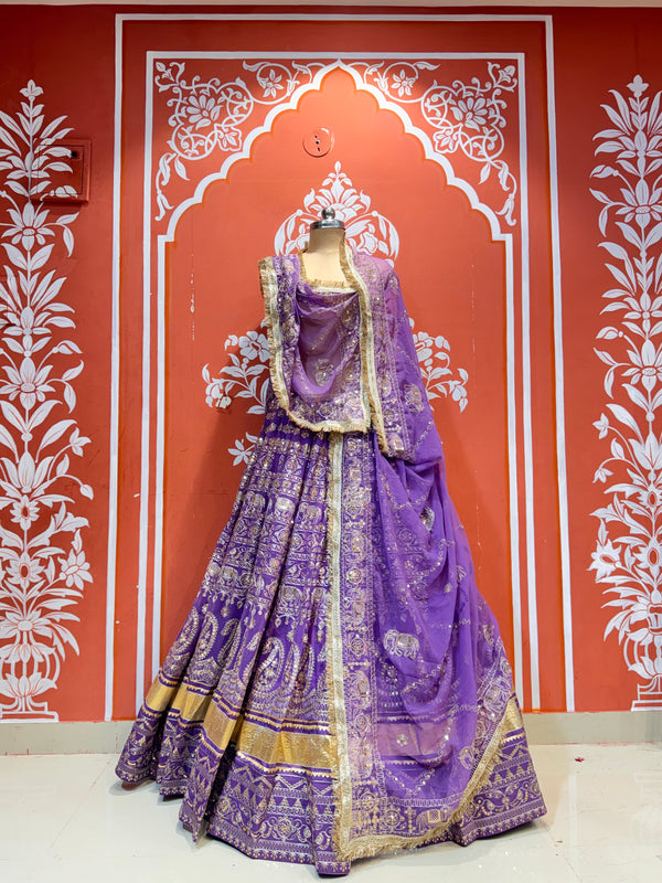 Rajwadi Lehenga