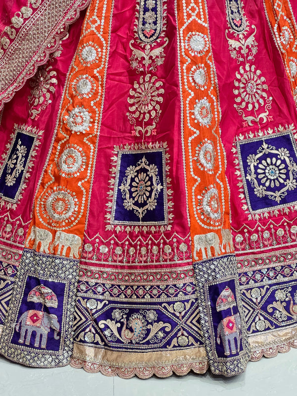 Rajwadi Lehenga