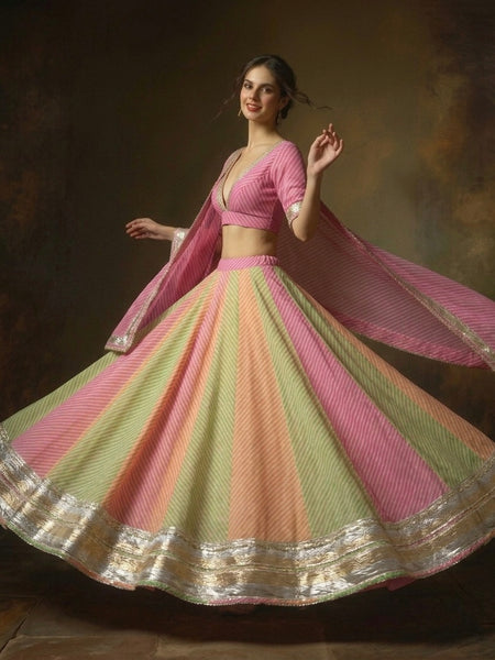 Leheriya Lehenga
