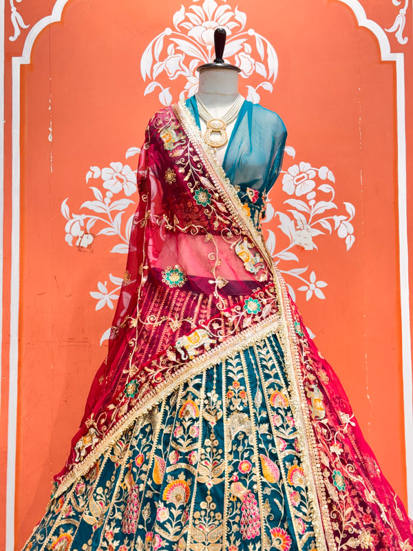 Rajwadi Lehenga