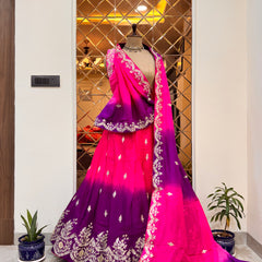 Pure Gota Patti Lehenga