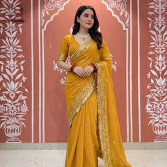 Kacha Gota Saree