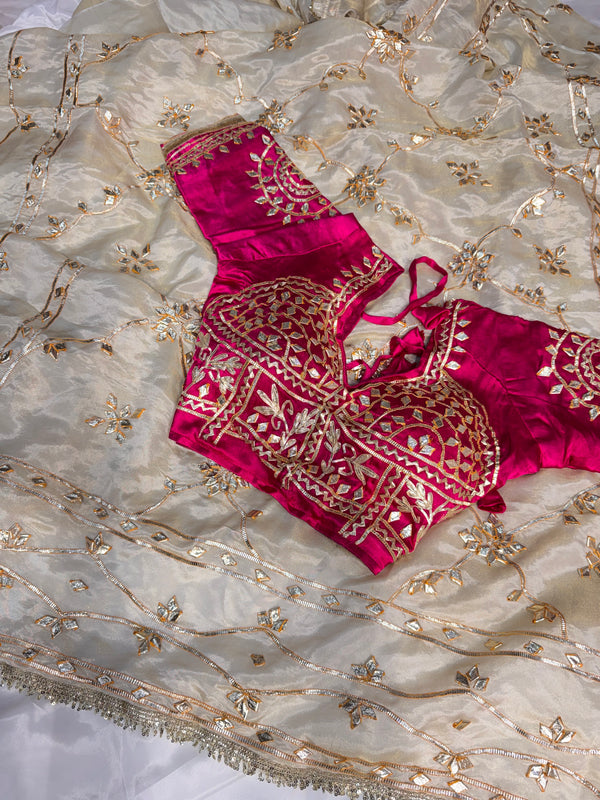 Cosmos Tissue Silk Saree
