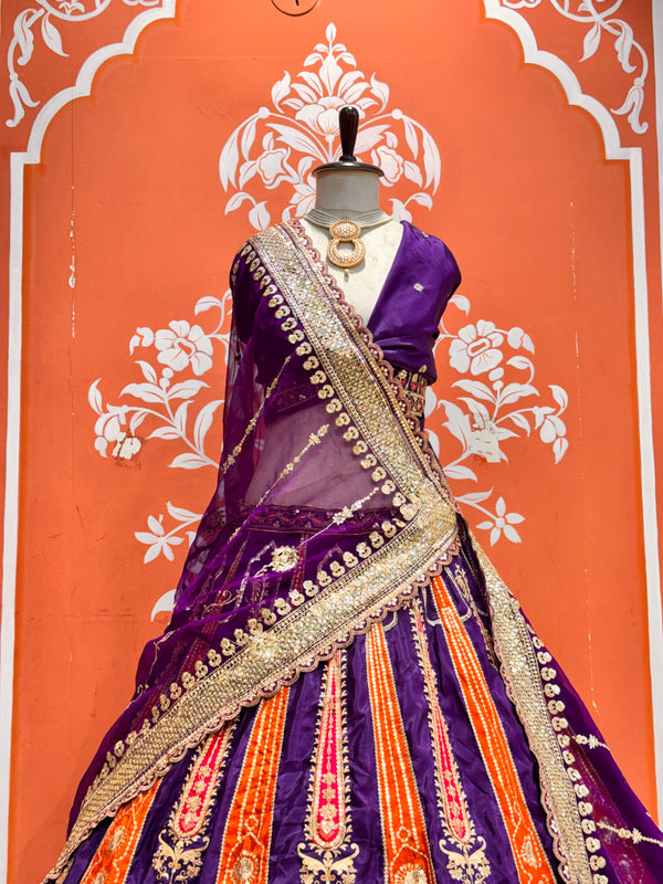 Rajwadi Lehenga