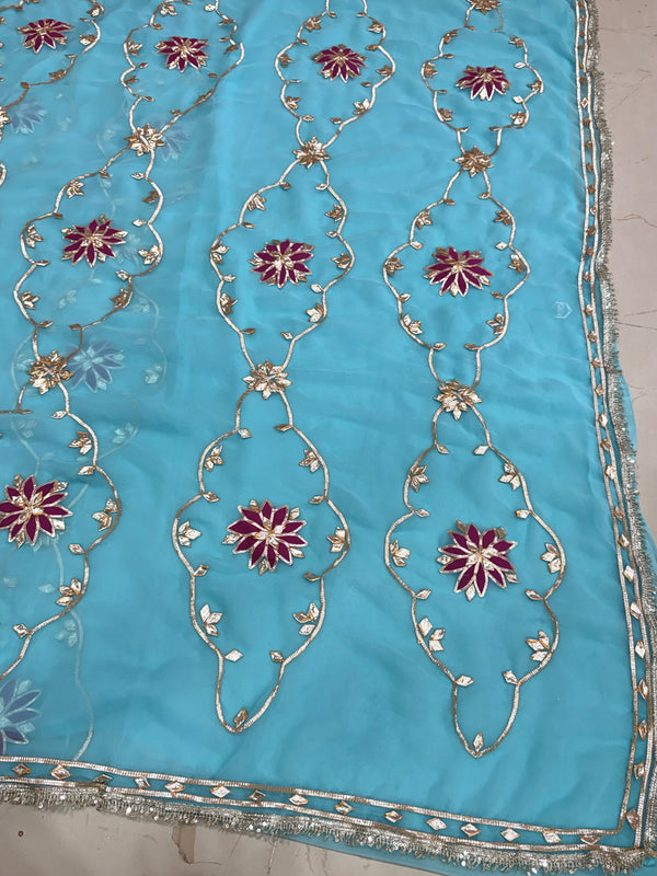 Kacha Gota Saree