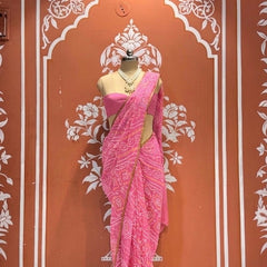 Bandhej Saree