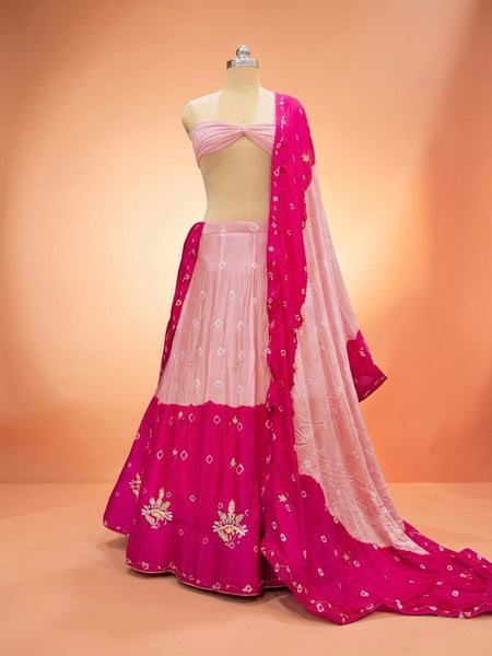 Chinon Bhandej Lehenga