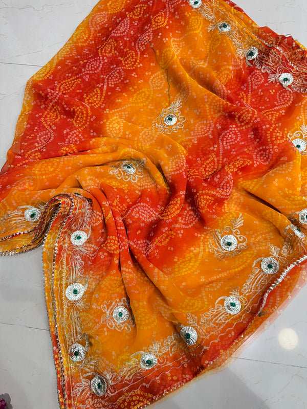 Royal Georgette Saree