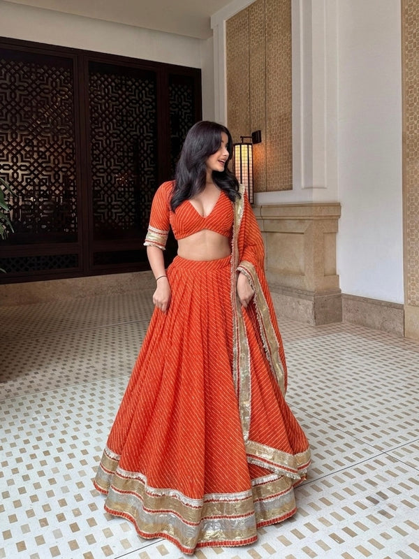 Leheriya Lehenga