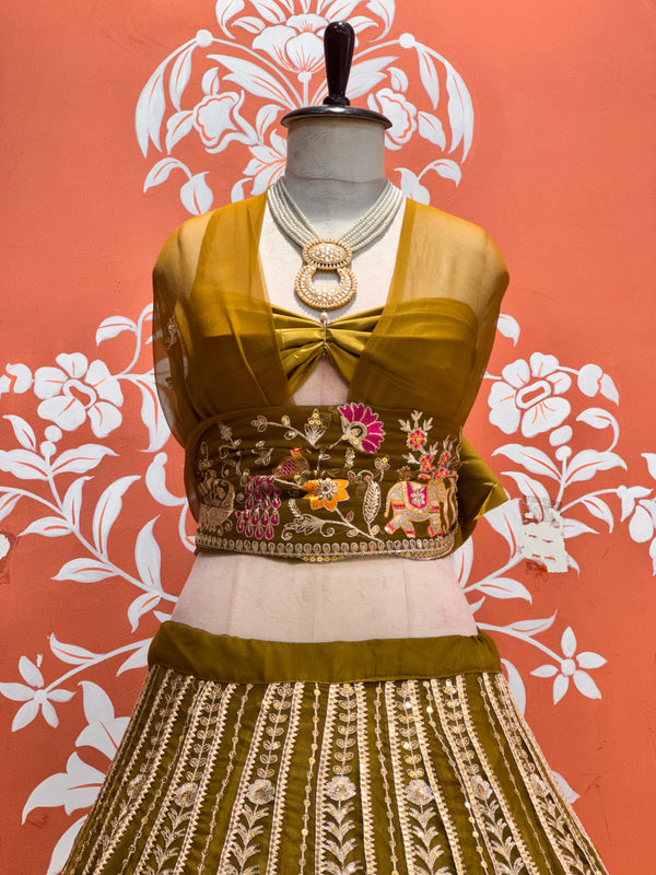 Rajwadi Lehenga