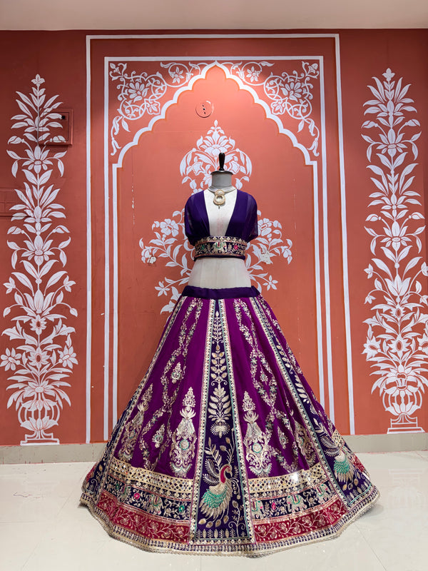 Rajwadi Lehenga