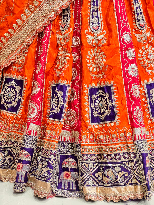 Rajwadi Lehenga