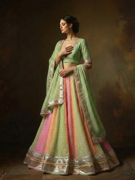 Leheriya Lehenga