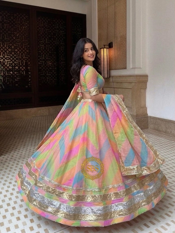 Leheriya Lehenga