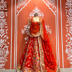 Rajwadi Lehenga