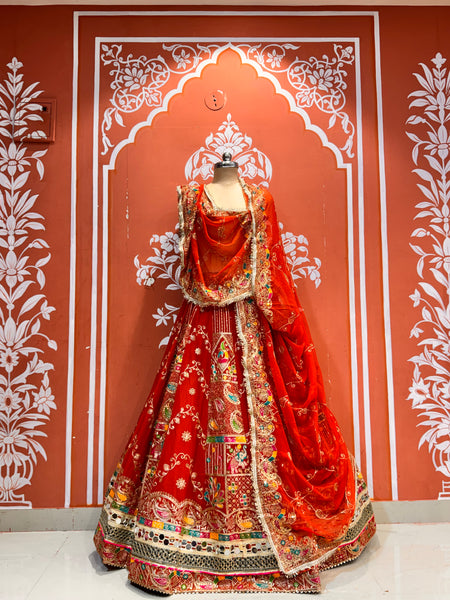 Rajwadi Lehenga