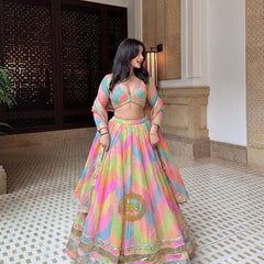Leheriya Lehenga
