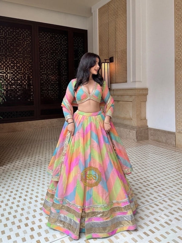 Leheriya Lehenga