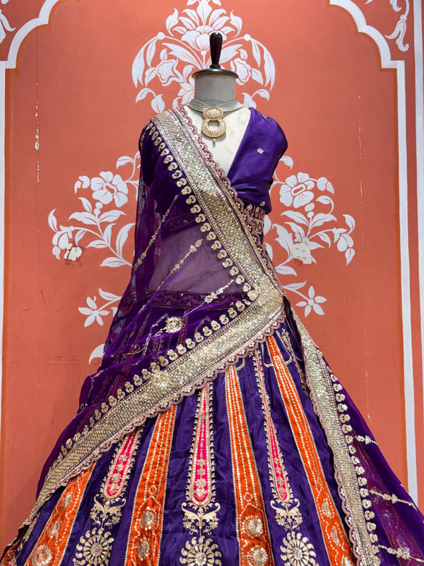 Rajwadi Lehenga